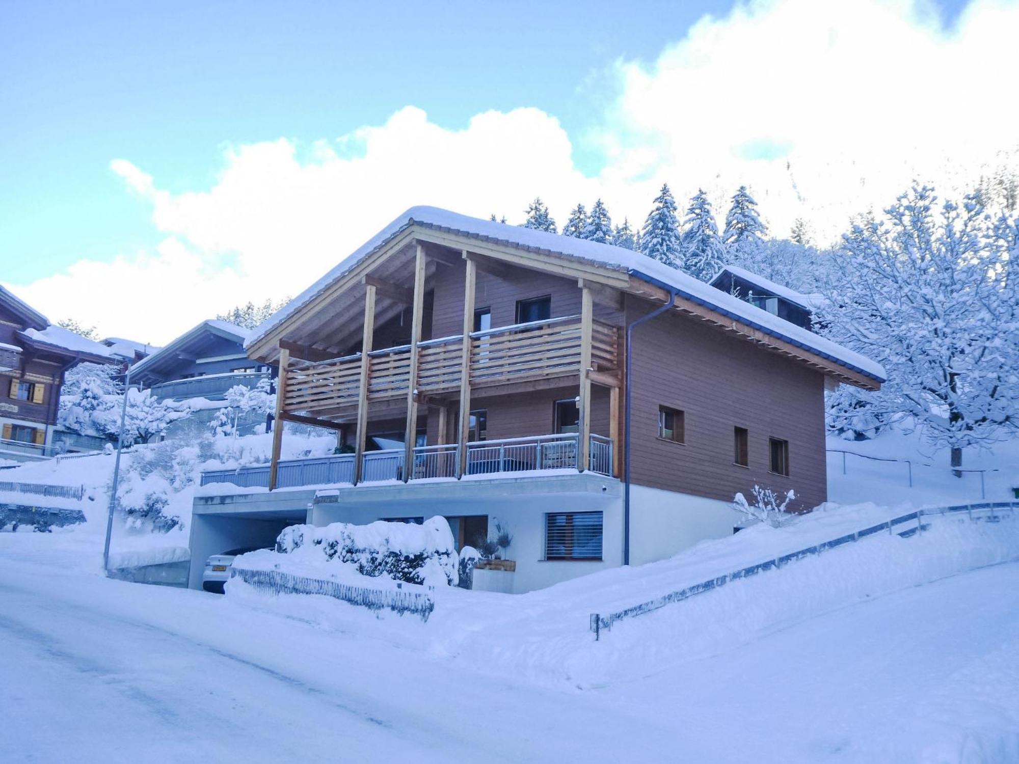 Apartment Chalet La Muntaniala By Interhome Гринделвалд Екстериор снимка